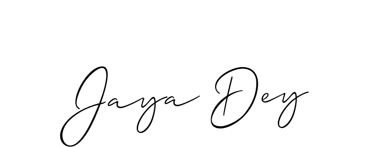 Check out images of Autograph of Jaya Dey name. Actor Jaya Dey Signature Style. Allison_Script is a professional sign style online. Jaya Dey signature style 2 images and pictures png