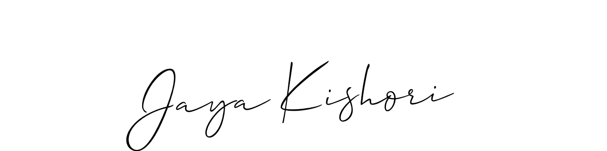 This is the best signature style for the Jaya Kishori name. Also you like these signature font (Allison_Script). Mix name signature. Jaya Kishori signature style 2 images and pictures png