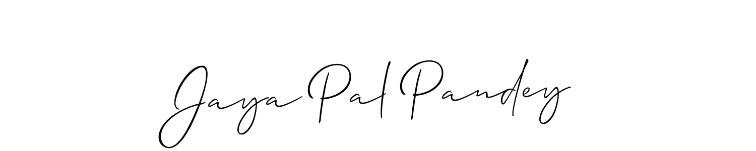 How to Draw Jaya Pal Pandey signature style? Allison_Script is a latest design signature styles for name Jaya Pal Pandey. Jaya Pal Pandey signature style 2 images and pictures png