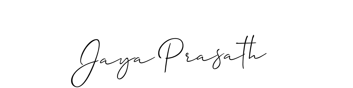 You can use this online signature creator to create a handwritten signature for the name Jaya Prasath. This is the best online autograph maker. Jaya Prasath signature style 2 images and pictures png
