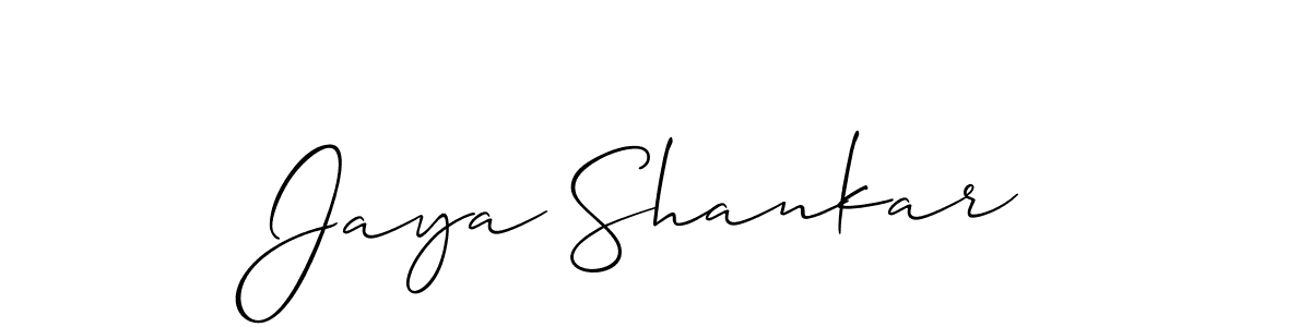 Similarly Allison_Script is the best handwritten signature design. Signature creator online .You can use it as an online autograph creator for name Jaya Shankar. Jaya Shankar signature style 2 images and pictures png