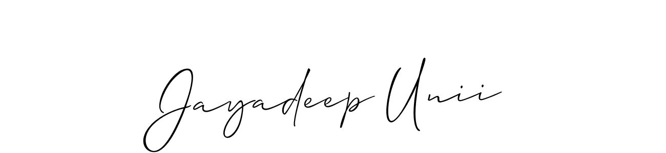 See photos of Jayadeep Unii official signature by Spectra . Check more albums & portfolios. Read reviews & check more about Allison_Script font. Jayadeep Unii signature style 2 images and pictures png