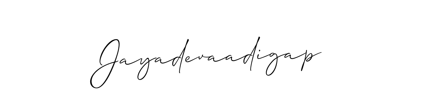 You can use this online signature creator to create a handwritten signature for the name Jayadevaadigap. This is the best online autograph maker. Jayadevaadigap signature style 2 images and pictures png