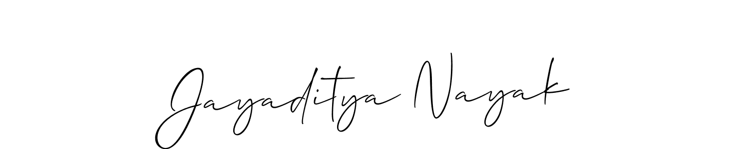 Also You can easily find your signature by using the search form. We will create Jayaditya Nayak name handwritten signature images for you free of cost using Allison_Script sign style. Jayaditya Nayak signature style 2 images and pictures png