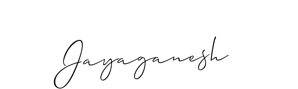 Make a short Jayaganesh signature style. Manage your documents anywhere anytime using Allison_Script. Create and add eSignatures, submit forms, share and send files easily. Jayaganesh signature style 2 images and pictures png