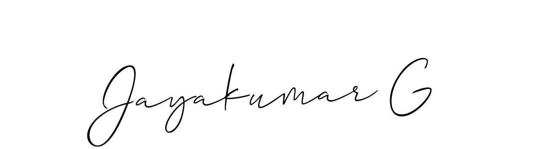 Make a beautiful signature design for name Jayakumar G. Use this online signature maker to create a handwritten signature for free. Jayakumar G signature style 2 images and pictures png