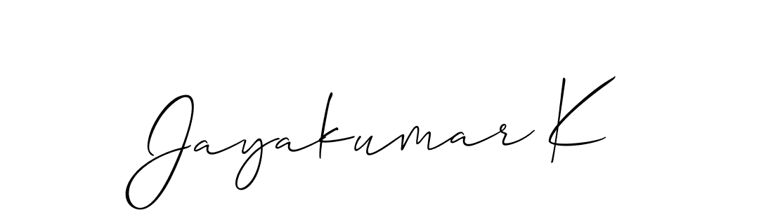 This is the best signature style for the Jayakumar K name. Also you like these signature font (Allison_Script). Mix name signature. Jayakumar K signature style 2 images and pictures png
