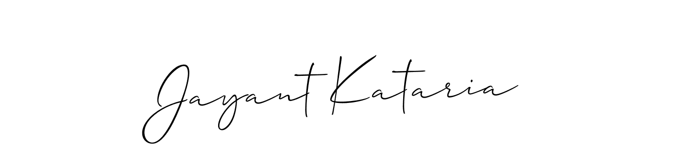 How to Draw Jayant Kataria signature style? Allison_Script is a latest design signature styles for name Jayant Kataria. Jayant Kataria signature style 2 images and pictures png