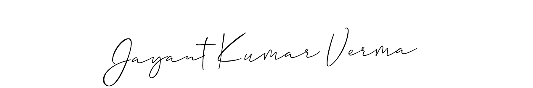 Here are the top 10 professional signature styles for the name Jayant Kumar Verma. These are the best autograph styles you can use for your name. Jayant Kumar Verma signature style 2 images and pictures png