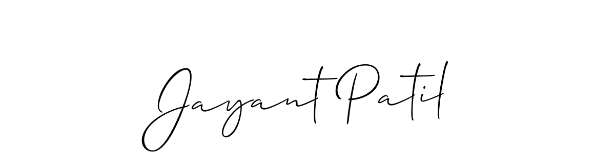 This is the best signature style for the Jayant Patil name. Also you like these signature font (Allison_Script). Mix name signature. Jayant Patil signature style 2 images and pictures png