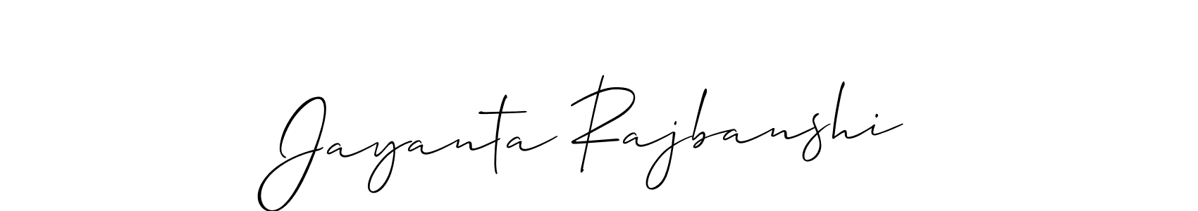 Here are the top 10 professional signature styles for the name Jayanta Rajbanshi. These are the best autograph styles you can use for your name. Jayanta Rajbanshi signature style 2 images and pictures png