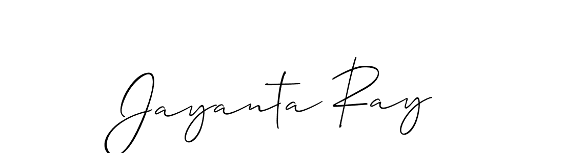 Similarly Allison_Script is the best handwritten signature design. Signature creator online .You can use it as an online autograph creator for name Jayanta Ray. Jayanta Ray signature style 2 images and pictures png