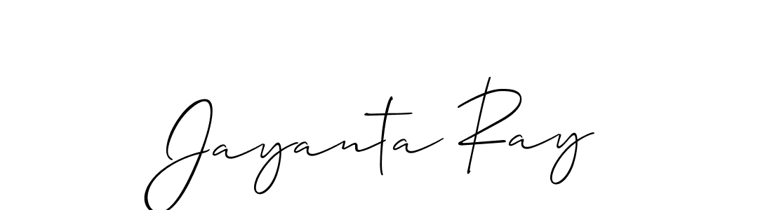 Similarly Allison_Script is the best handwritten signature design. Signature creator online .You can use it as an online autograph creator for name Jayanta Ray. Jayanta Ray signature style 2 images and pictures png