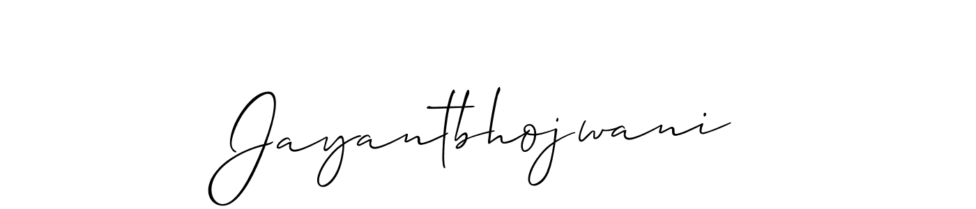 Once you've used our free online signature maker to create your best signature Allison_Script style, it's time to enjoy all of the benefits that Jayantbhojwani name signing documents. Jayantbhojwani signature style 2 images and pictures png