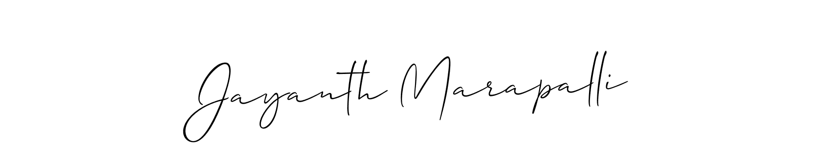 This is the best signature style for the Jayanth Marapalli name. Also you like these signature font (Allison_Script). Mix name signature. Jayanth Marapalli signature style 2 images and pictures png