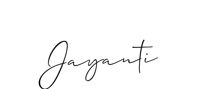 Check out images of Autograph of Jayanti name. Actor Jayanti Signature Style. Allison_Script is a professional sign style online. Jayanti signature style 2 images and pictures png