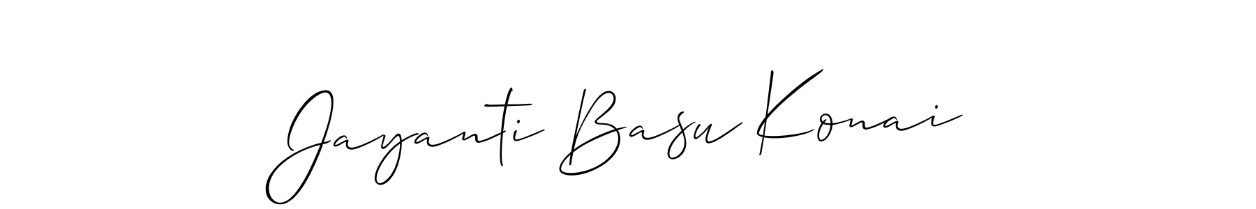 Here are the top 10 professional signature styles for the name Jayanti Basu Konai. These are the best autograph styles you can use for your name. Jayanti Basu Konai signature style 2 images and pictures png