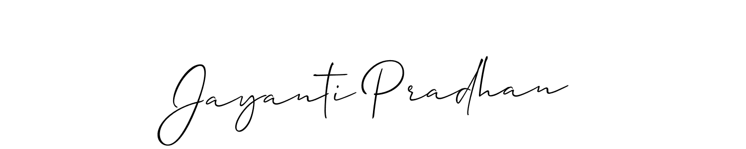 See photos of Jayanti Pradhan official signature by Spectra . Check more albums & portfolios. Read reviews & check more about Allison_Script font. Jayanti Pradhan signature style 2 images and pictures png