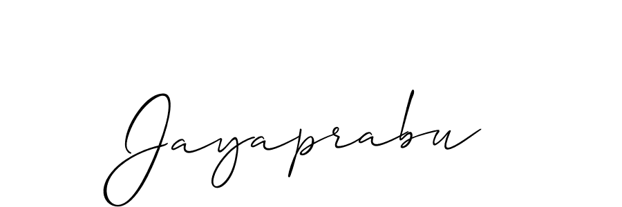 The best way (Allison_Script) to make a short signature is to pick only two or three words in your name. The name Jayaprabu include a total of six letters. For converting this name. Jayaprabu signature style 2 images and pictures png