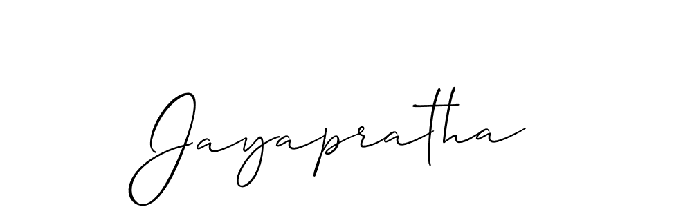 How to make Jayapratha name signature. Use Allison_Script style for creating short signs online. This is the latest handwritten sign. Jayapratha signature style 2 images and pictures png