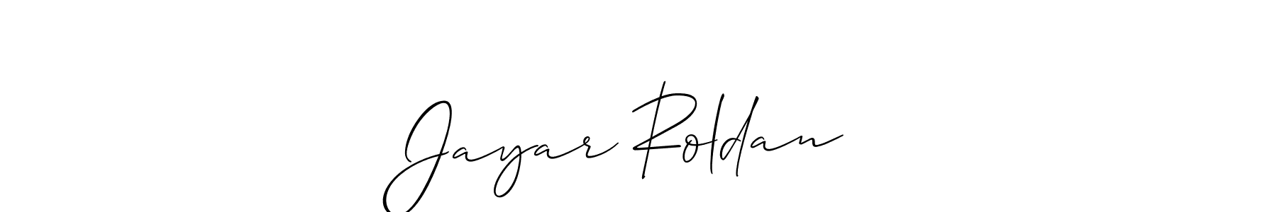 Best and Professional Signature Style for Jayar Roldan❤️. Allison_Script Best Signature Style Collection. Jayar Roldan❤️ signature style 2 images and pictures png