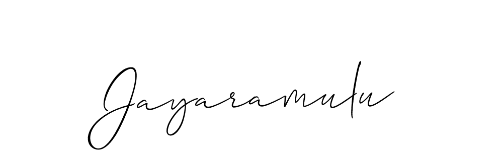 Make a beautiful signature design for name Jayaramulu. Use this online signature maker to create a handwritten signature for free. Jayaramulu signature style 2 images and pictures png
