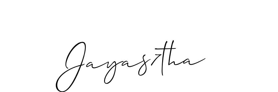 You can use this online signature creator to create a handwritten signature for the name Jayas7tha. This is the best online autograph maker. Jayas7tha signature style 2 images and pictures png