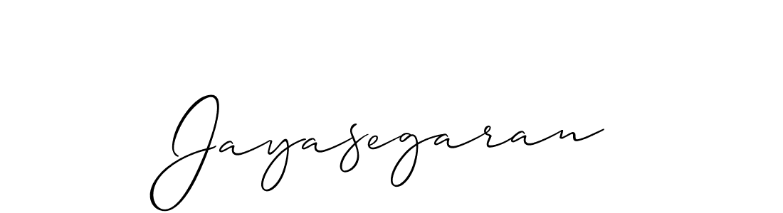 Jayasegaran stylish signature style. Best Handwritten Sign (Allison_Script) for my name. Handwritten Signature Collection Ideas for my name Jayasegaran. Jayasegaran signature style 2 images and pictures png