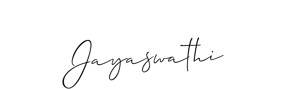 Best and Professional Signature Style for Jayaswathi. Allison_Script Best Signature Style Collection. Jayaswathi signature style 2 images and pictures png