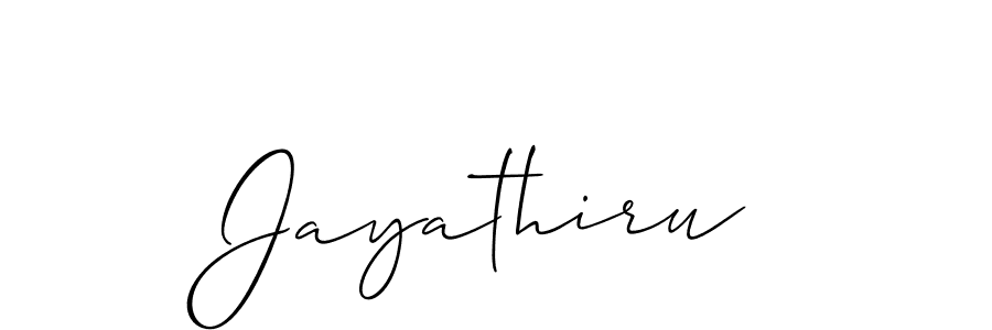 You should practise on your own different ways (Allison_Script) to write your name (Jayathiru) in signature. don't let someone else do it for you. Jayathiru signature style 2 images and pictures png