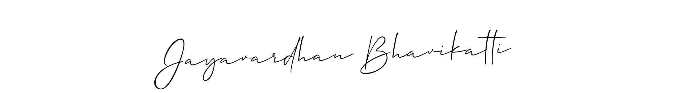 Create a beautiful signature design for name Jayavardhan Bhavikatti. With this signature (Allison_Script) fonts, you can make a handwritten signature for free. Jayavardhan Bhavikatti signature style 2 images and pictures png