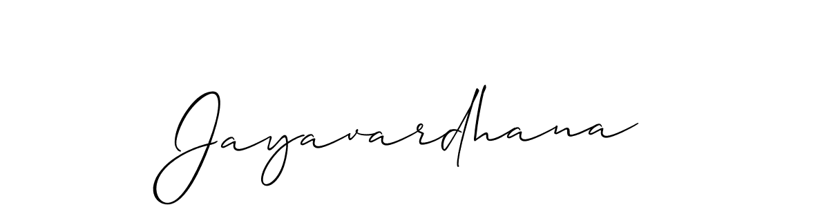 It looks lik you need a new signature style for name Jayavardhana. Design unique handwritten (Allison_Script) signature with our free signature maker in just a few clicks. Jayavardhana signature style 2 images and pictures png