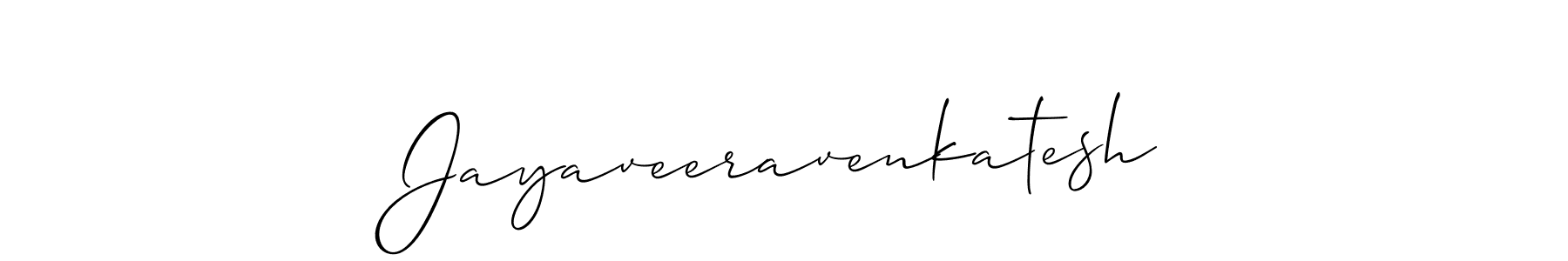 Jayaveeravenkatesh stylish signature style. Best Handwritten Sign (Allison_Script) for my name. Handwritten Signature Collection Ideas for my name Jayaveeravenkatesh. Jayaveeravenkatesh signature style 2 images and pictures png