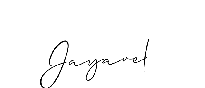 Make a beautiful signature design for name Jayavel. Use this online signature maker to create a handwritten signature for free. Jayavel signature style 2 images and pictures png