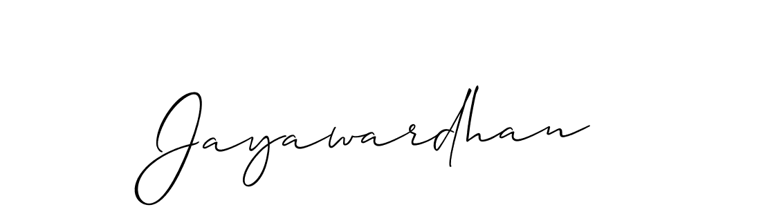 It looks lik you need a new signature style for name Jayawardhan. Design unique handwritten (Allison_Script) signature with our free signature maker in just a few clicks. Jayawardhan signature style 2 images and pictures png