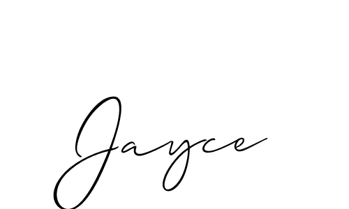 Make a beautiful signature design for name Jayce. Use this online signature maker to create a handwritten signature for free. Jayce signature style 2 images and pictures png