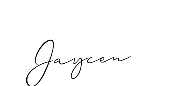 You can use this online signature creator to create a handwritten signature for the name Jaycen. This is the best online autograph maker. Jaycen signature style 2 images and pictures png