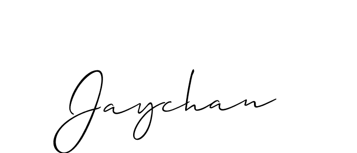 Similarly Allison_Script is the best handwritten signature design. Signature creator online .You can use it as an online autograph creator for name Jaychan. Jaychan signature style 2 images and pictures png