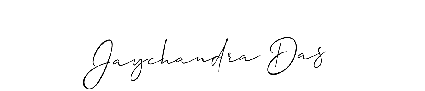 Once you've used our free online signature maker to create your best signature Allison_Script style, it's time to enjoy all of the benefits that Jaychandra Das name signing documents. Jaychandra Das signature style 2 images and pictures png