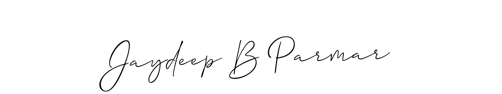 Make a beautiful signature design for name Jaydeep B Parmar. Use this online signature maker to create a handwritten signature for free. Jaydeep B Parmar signature style 2 images and pictures png