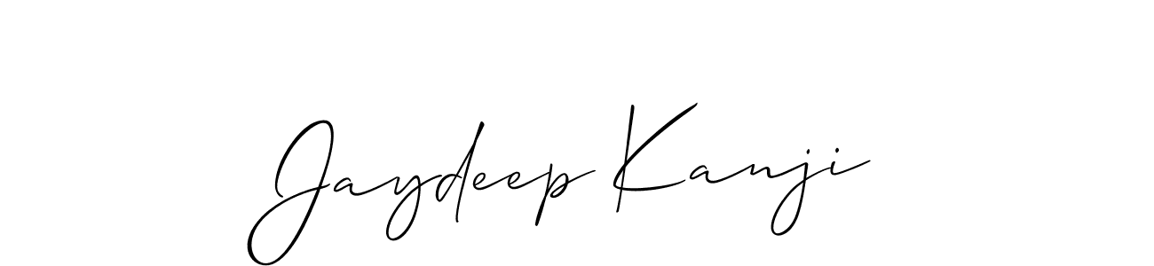 How to Draw Jaydeep Kanji signature style? Allison_Script is a latest design signature styles for name Jaydeep Kanji. Jaydeep Kanji signature style 2 images and pictures png