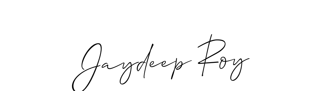 Make a short Jaydeep Roy signature style. Manage your documents anywhere anytime using Allison_Script. Create and add eSignatures, submit forms, share and send files easily. Jaydeep Roy signature style 2 images and pictures png