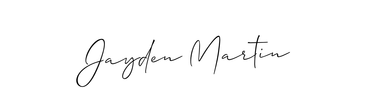 Allison_Script is a professional signature style that is perfect for those who want to add a touch of class to their signature. It is also a great choice for those who want to make their signature more unique. Get Jayden Martin name to fancy signature for free. Jayden Martin signature style 2 images and pictures png