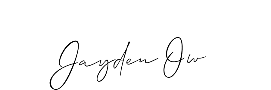 Make a short Jayden Ow signature style. Manage your documents anywhere anytime using Allison_Script. Create and add eSignatures, submit forms, share and send files easily. Jayden Ow signature style 2 images and pictures png