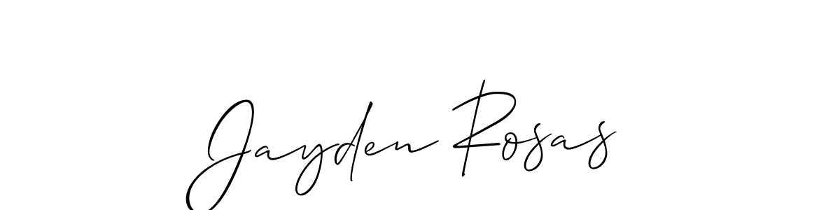 Once you've used our free online signature maker to create your best signature Allison_Script style, it's time to enjoy all of the benefits that Jayden Rosas name signing documents. Jayden Rosas signature style 2 images and pictures png