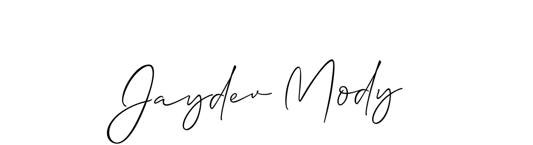 Also You can easily find your signature by using the search form. We will create Jaydev Mody name handwritten signature images for you free of cost using Allison_Script sign style. Jaydev Mody signature style 2 images and pictures png