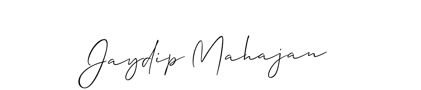 Also You can easily find your signature by using the search form. We will create Jaydip Mahajan name handwritten signature images for you free of cost using Allison_Script sign style. Jaydip Mahajan signature style 2 images and pictures png