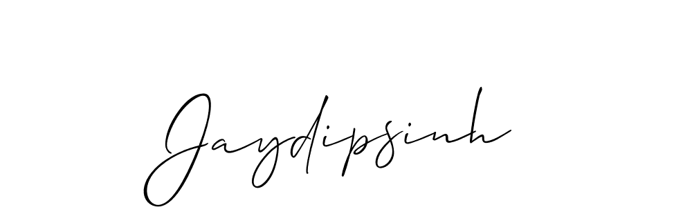 How to Draw Jaydipsinh signature style? Allison_Script is a latest design signature styles for name Jaydipsinh. Jaydipsinh signature style 2 images and pictures png