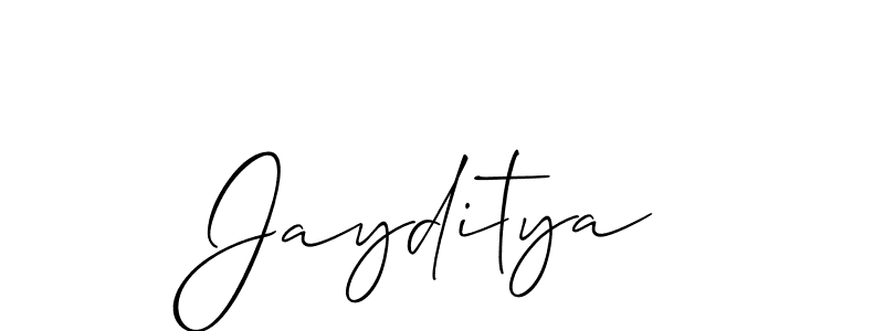 You can use this online signature creator to create a handwritten signature for the name Jayditya. This is the best online autograph maker. Jayditya signature style 2 images and pictures png