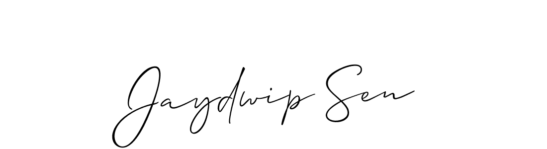 Here are the top 10 professional signature styles for the name Jaydwip Sen. These are the best autograph styles you can use for your name. Jaydwip Sen signature style 2 images and pictures png